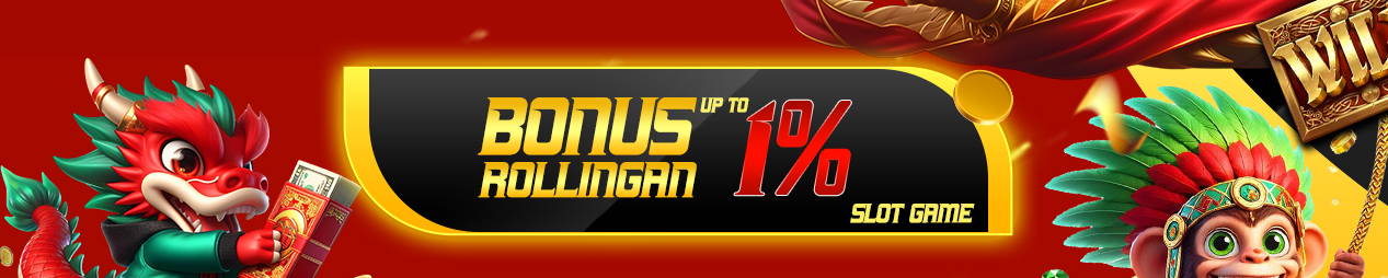 BONUS ROLLINGAN SLOT 1%